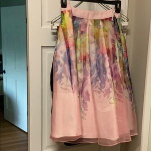Ted Baker Pink Glenis Skirt - size 3